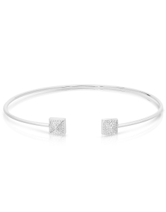 Bijuterii aur 14 kt, Bratara aur 14 kt fixa cu diamante SG23542-W, bb-shop.ro