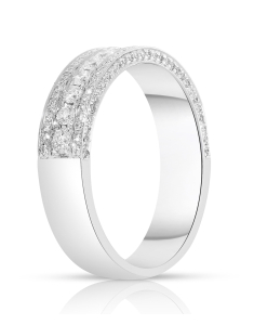 Bijuterii, Inel aur 14 kt cu diamante SR26525-W, bb-shop.ro