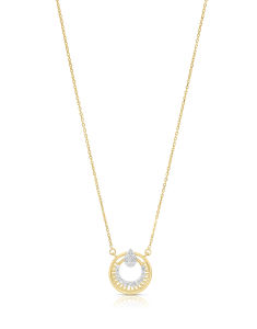 Bijuterii, Colier 365 Love aur 14 kt cu diamante KI54384U-WD4YZ, bb-shop.ro