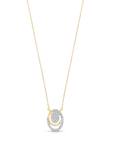 Bijuterii, Colier 365 Love aur 14 kt cu diamante KI54150U-WD4YZ, bb-shop.ro