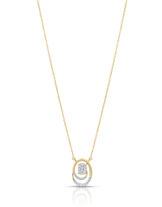 Bijuterii de lux, Colier 365 Love aur 14 kt cu diamante KI53991U-WD4YZ, bb-shop.ro