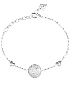 Bijuterii, Bratara Guess G Talisman cu sidef si cristale JUBB06208JWRH, bb-shop.ro