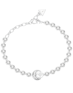 Bijuterii GUESS, Bratara Guess Aurora cu cristale JUBB06235JWRH, bb-shop.ro