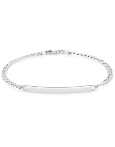 Bratari argint, Bratara argint 925 cu placuta BRTA0007-RH, bb-shop.ro