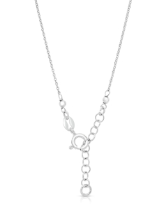 Bijuterii dama argint, Colier argint 925 cu perle si fluture PSG0690-RH-W, bb-shop.ro