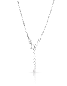 Colier Colier argint 925 cu floare si cubic zirconia PSG1085-RH-W, 001, bb-shop.ro