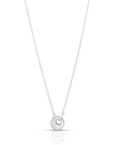 Bijuterii dama argint sidef, Colier argint 925 cu sidef PSG1061-RH-W, bb-shop.ro
