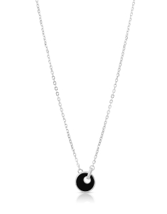 Bijuterii dama argint, Colier argint 925 cu onix PSG106261-RH-BK, bb-shop.ro