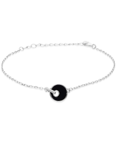 Bratari dama argint, Bratara argint 925 cu onix PSB1466-RH-BK, bb-shop.ro