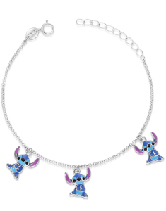 Bijuterii, Bratara copii Maribelle argint 925 cu Stitch PSBK00254-RH-BLV, bb-shop.ro