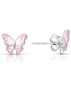Bijuterii MARIBELLE, Cercei copii Maribelle argint 925 stud fluturas cu cubic zirconia PSOK00163-RH-PW, bb-shop.ro