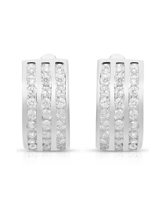 Bijuterii MARIBELLE, Cercei copii Maribelle argint 925 cu cubic zirconia PSOK0175-RH-W, bb-shop.ro