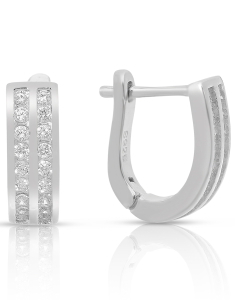 Bijuterii MARIBELLE, Cercei copii Maribelle argint 925 cu cubic zirconia PSOK0176-RH-W, bb-shop.ro