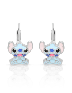 Bijuterii MARIBELLE, Cercei copii Maribelle argint 925 cu Stitch PSOK0182-RH-BLP, bb-shop.ro