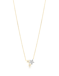 Bijuterii aur, Colier Vida I'm Diva aur 18 kt cu diamante DI48896U-WD8YP, bb-shop.ro