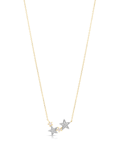 Bijuterii aur, Colier Vida I'm Diva aur 18 kt cu diamante DI48897U-WD8YP, bb-shop.ro