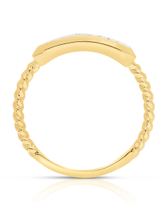Bijuterii aur, Inel Vida I'm Diva aur 18 kt cu diamante DI49445Q-WD8YP, bb-shop.ro