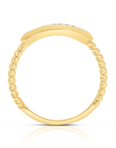 Bijuterii aur, Inel Vida I'm Diva aur 18 kt cu diamante DI49447Q-WD8YP, bb-shop.ro