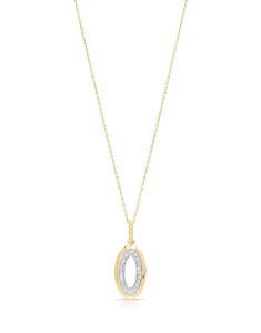 Bijuterii de lux aur, Colier Vida I'm Diva aur 18 kt cu diamante DI49447U-WD8YP, bb-shop.ro