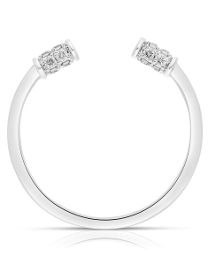 Bijuterii de lux aur 18 kt aur, Inel Vida I'm Diva aur 18 kt cu diamante DI49810Q-WD8WP, bb-shop.ro