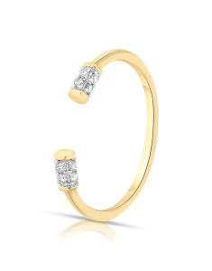 Bijuterii de lux aur, Inel Vida I'm Diva aur 18 kt cu diamante DI49810Q-WD8YP, bb-shop.ro
