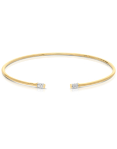 Bijuterii de lux aur, Bratara Vida I'm Diva aur 18 kt fixa cu diamante DI49810T-WD8YP, bb-shop.ro