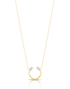 Bijuterii de lux aur, Colier Vida I'm Diva aur 18 kt cu diamante DI49810U-WD8YP, bb-shop.ro