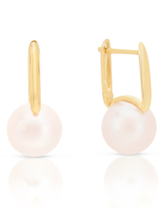 Bijuterii aur, Cercei aur 14 kt cu perle de cultura EEHH49-FWP-Y-14K, bb-shop.ro