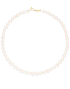 Coliere na, Colier aur 14 kt cu perle de cultura N04-FWP8-9-Y-14K, bb-shop.ro