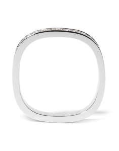 Inele diamant, Inel Dinh Van Square Wedding cu diamante 236329-W, bb-shop.ro