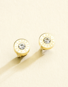 Bijuterii dama otel inoxidabil, Cercei Karl Lagerfeld Illume stud cu cristale KLBJX16, bb-shop.ro