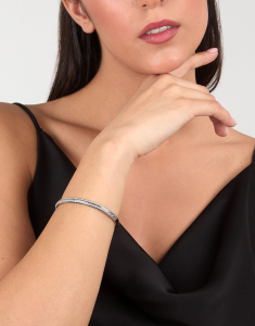 Bratari cristal, Bratara Karl Lagerfeld Bond Pave fixa cu cristale KLBJY06, bb-shop.ro