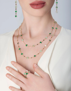 Bijuterii de lux dama aur 18 kt, Inel Pasquale Bruni Figlia Dei Fiori aur 18 kt cu diamante, bb-shop.ro