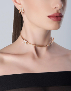 Bijuterii de lux dama aur 18 kt, Cercei Pasquale Bruni Secret Garden aur 18 kt cu diamante, bb-shop.ro