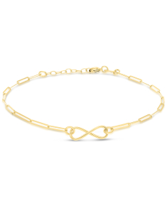Bijuterii dama BIJUTERII AUR 9 KT aur, Bratara aur 9 kt cu infinit, bb-shop.ro