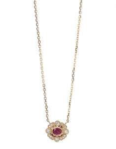 Bijuterii na rubin aur, Colier Bijuterii Aur 750 VNV00942-P-RB, bb-shop.ro