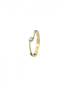 Bijuterii de lux solitaire, Inel de logodna Comete Gold Solitari D'Amore ANB722-0001, bb-shop.ro