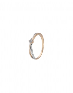 Bijuterii de lux solitaire, Inel de logodna Vida Golden Touch 10929Q-WD8YT, bb-shop.ro