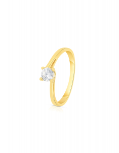 Bijuterii aur, Inel de logodna Bijuterie Aur Engagement RS3250-01, bb-shop.ro