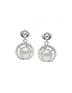 Bijuterii dama, Cercei Bijuterii Argint Classic ES7310PE-WH, bb-shop.ro