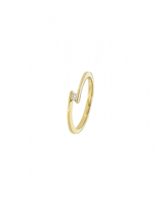 Bijuterii de lux solitaire, Inel de logodna Comete Gold Easy Basic AN1C03Y, bb-shop.ro