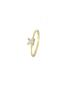 Bijuterii de lux solitaire, Inel de logodna Comete Gold Easy Basic AN1A20Y, bb-shop.ro