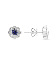 Bijuterii stud dama, Cercei Bijuterie Aur Colors of Life VEV01196A-W-SA, bb-shop.ro