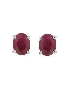 Bijuterii de lux rubin, Cercei Bijuterie Aur E3203-W-RU-C, bb-shop.ro