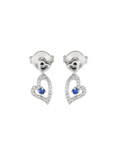 Bijuterii safir, Cercei Bijuterie Aur E24372S-W, bb-shop.ro