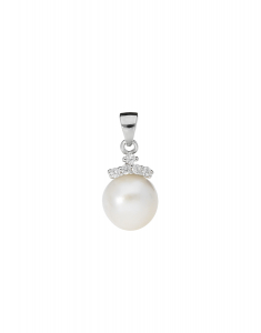 Bijuterii perla de cultura, Pandantiv Bijuterie Argint PS6750PE-WH, bb-shop.ro