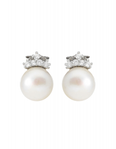 Bijuterii stud, Cercei Bijuterie Argint ES5473PE-WH, bb-shop.ro