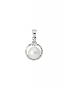Bijuterii argint, Pandantiv Bijuterie Argint PS3431PE-WH, bb-shop.ro