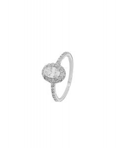 Bijuterii dama aur 14 kt, Inel Bijuterii aur Classic I11-I7SZR0161-W-FCZ, bb-shop.ro
