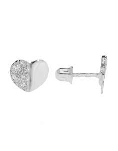 Bijuterii copii aur 14 kt, Cercei copii Lilu JE39909W-p, bb-shop.ro